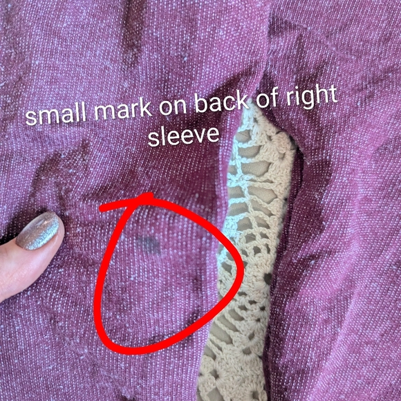 THE NORTH FACE | Oversize  Thermal Knit Pullover Plum Size S - Picture 8 of 13